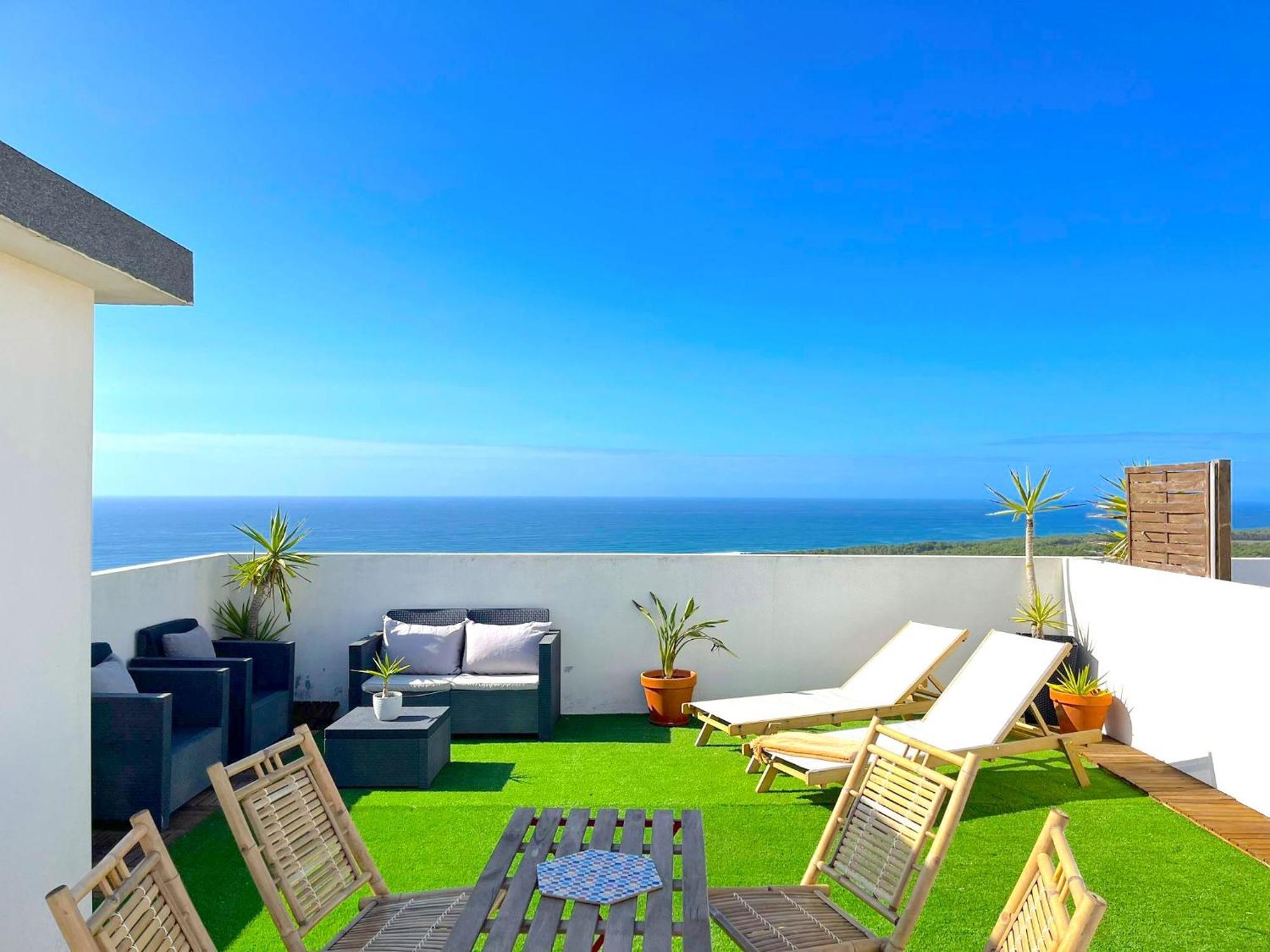 Nazare Boutique W Sea View And Private Rooftop Terace Dış mekan fotoğraf