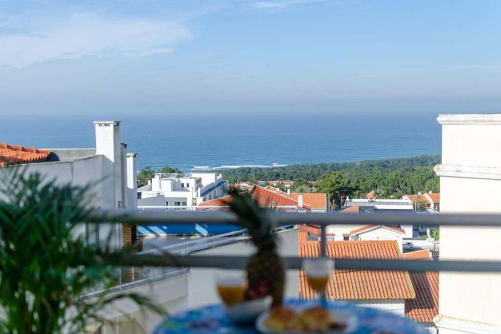 Nazare Boutique W Sea View And Private Rooftop Terace Daire Dış mekan fotoğraf